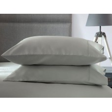 Belledorm 600 Thread Count Premium Cotton Pillowcases in Platinum